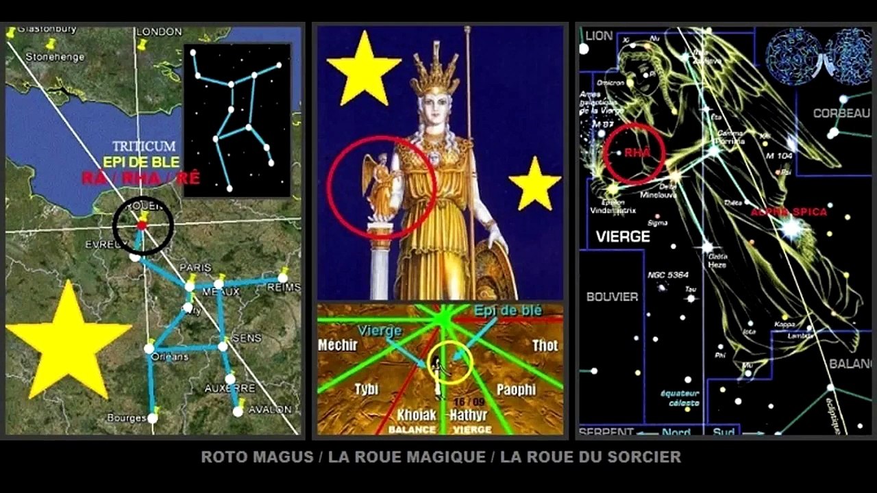 HORUS - ISIS-LA VIERGE MARIE.Toutes les religions sont du satanisme.