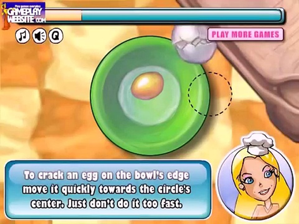 barbie breakfast cooking recipe नया गेम्स खेलना spielen Online-Spiele Baby games and cartoons