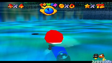 Super Mario 64-Course 3-Jolly Roger Bay-Plunder in the Sunken Ship-Star 1