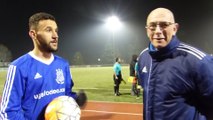 UGA LYON-DECINES (SENIORS1) - MOS-3 RIVIERES F.C  1 - 0 OFF de l'après-match du 3 décembre 2016. Mohamed Rahdoun (Sénior1).