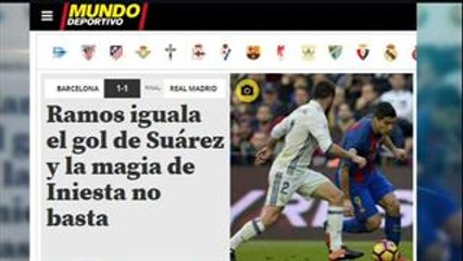Las portadas después del clásico