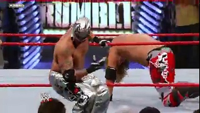 Edge Spears Rey Mysterio - Royal Rumble 2008