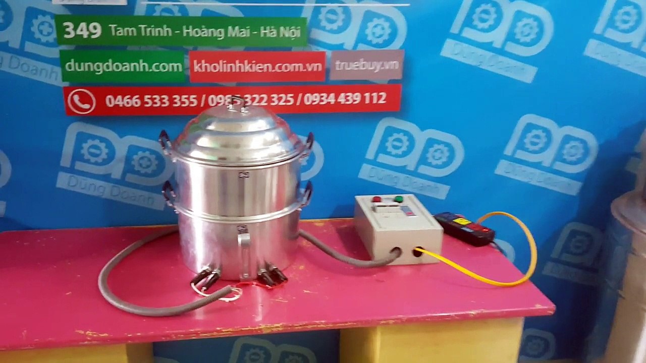 Nồi đồ xôi dùng điện loại nhỏ 5kg