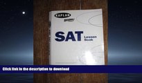 Pre Order Kaplan Test Prep and Admissions LSAT Lesson Book Kaplan Test Prep and Admissions Full