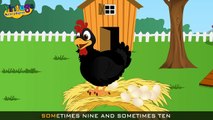 Higgledy Piggledy My Black Hen | Childrens Nursery Rhyme With Lyrics | English Nursery Rhymes