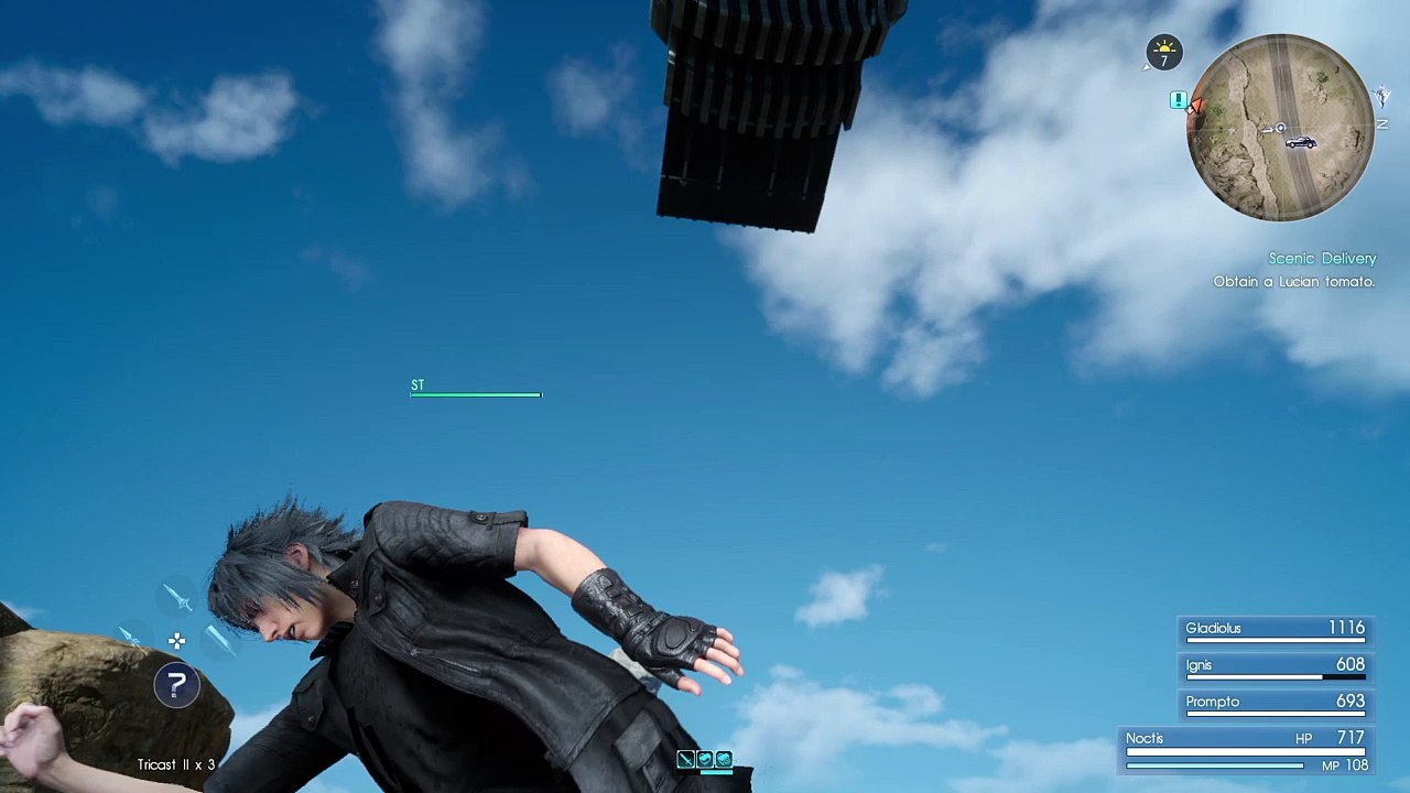 Final Fantasy XV no need to hang around here