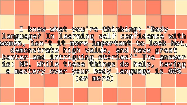 The Secret Technique That Does 80% Of The Work In Attracting Women