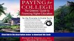 Pre Order Paying for College: The Greenes  Guide to Financing Higher Education Howard R. Greene