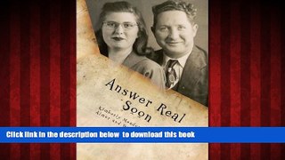 PDF Kimberly Meador Womack Answer Real Soon On Book