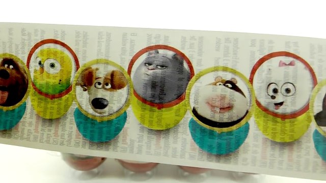 LA VIDA SECRETA DE TUS MASCOTAS en HUEVOS KINDER SORPRESA EN ESPAÑOL