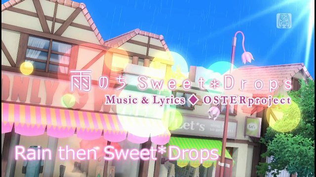 [60fps Full風] Rain then Sweet-Drops 雨のちSweet-Drops - Hatsune Miku 初音ミク DIVA ドリーミーシアター English Romaji