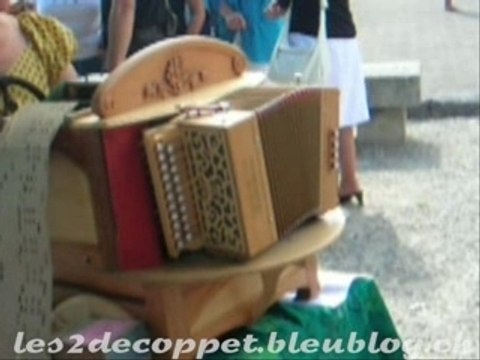 Mick et Annick au Festival d'orgues de barbarie de Rolle...