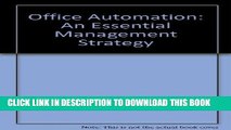 [PDF] Epub Office Automation: An Essential Management Strategy Full Online