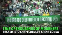 Tens of Thousands Honor the Chapecoense Soccer Team