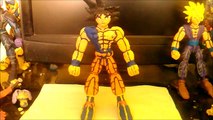 Goku super sayajin de plastilina