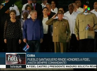 Miles celebraron la lucha revolucionaria de Fidel en Santiago de Cuba