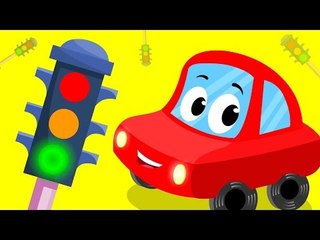 Little red car | signals everywhere | car songs for children
