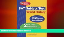 Hardcover SAT Subject Testâ„¢: World History (SAT PSAT ACT (College Admission) Prep) Deborah Vess
