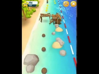 Talking Tom Jetski iOS Gameplay