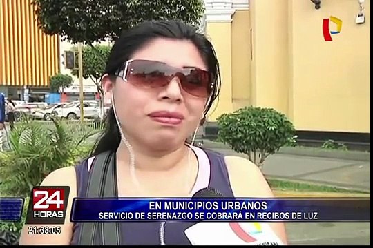 Pago por servicio de Serenazgo será incluido en recibos de luz