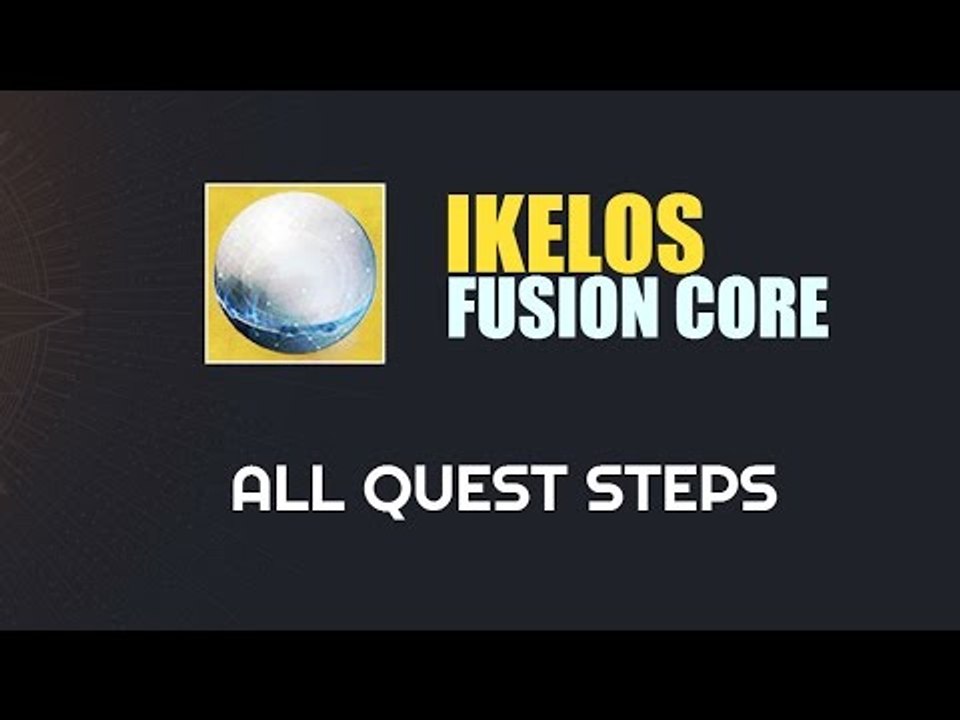 How to repair the 'IKELOS Fusion Core' in Destiny: The Taken King - (Sleeper Simulant Quest Step)