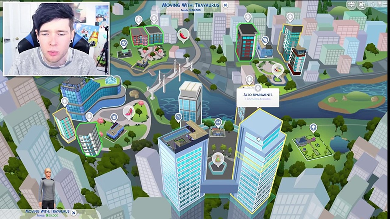 DanTDM Minecraft TRAYAURUS MOVES TO THE CITY!!! TDM Minecart video