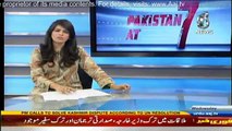 Mian Ateeq with Nazia Arshad On Aaj News At 7 - 16th November 2016