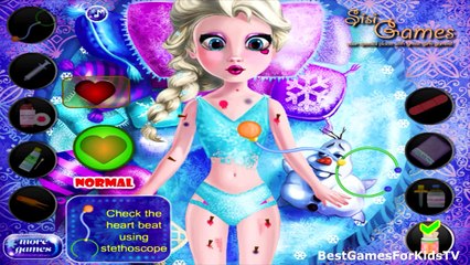 Injured Elsa Frozen Princess Game for Kids HD Baby Video