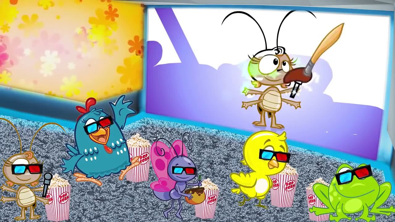 Familia dos Dedos da Galinha Pintadinha (daddy finger family ingles)