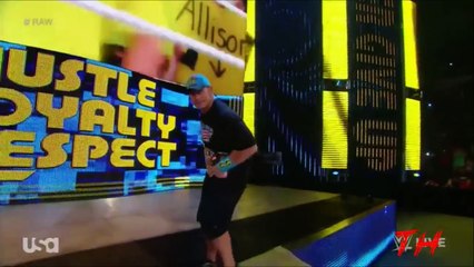 Neville vs John Cena Highlights HD Raw 11 05 2015