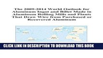 [PDF] The 2009-2014 World Outlook for Aluminum Ingot and Billet Made in Aluminum Rolling Mills and