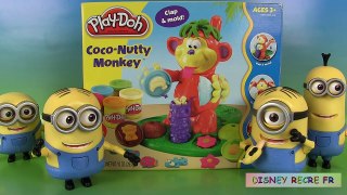 Play Doh Coco Nutty Monkey Singe Pâte à modeler avec les Minions