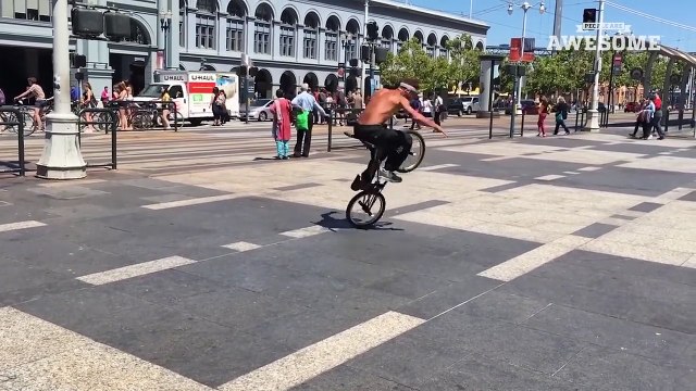PEOPLE ARE AWESOME 2016 _ Flatland BMX, Sandboarding & River Wakeboarding HD