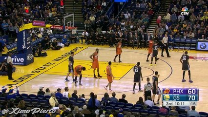 Draymond Green Kicks Marquese Chriss  Suns vs Warriors  December 3, 2016  2016-17 NBA Season