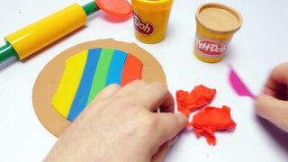 DIY Play-Doh Pizza Cooking with Toys for Kids