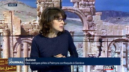 Des vestiges pillés à Palmyre confisqués à Genève