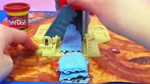 Play Doh Diggin Rigs chantier de construction et pelleteuse | français Play Doh digger truck review
