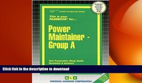 Read Book Power Maintainer -Group A(Passbooks) Jack Rudman Kindle eBooks