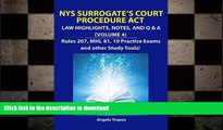 Epub NYS Surrogate s Court Procedure Act -  Law Highlights, Notes, and Q A (Volume 4) Angelo