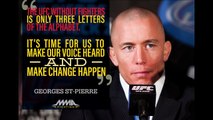 Georges St-Pierre Explains Why He Joined The MMA Athletes Association