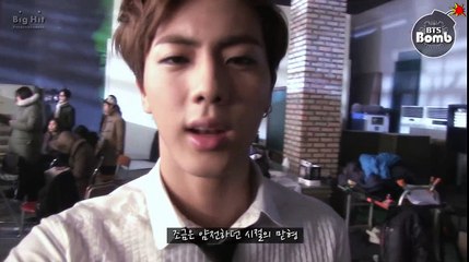 [ENG SUB] [BANGTAN BOMB] Special BANGTAN BOMB 6-Jin's practice before the shooting