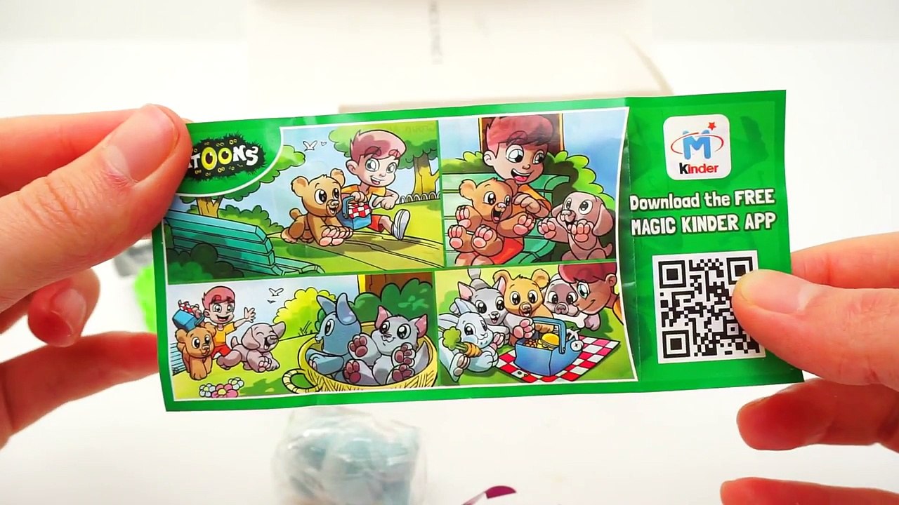 Huevos de Kinder Sorpresa Kung Fu Panda 3, Juguetes Sorpresa