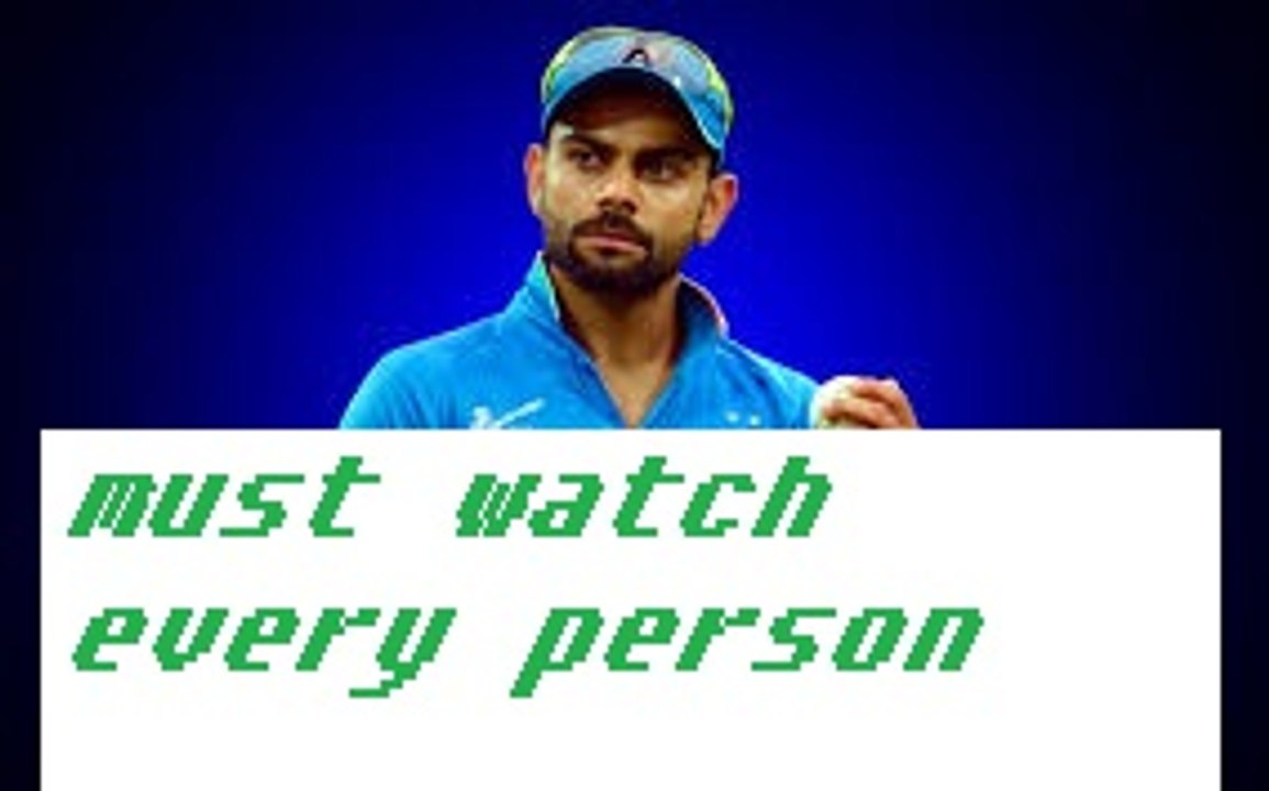 virat kohli batting masterclass tips and techniques 2016