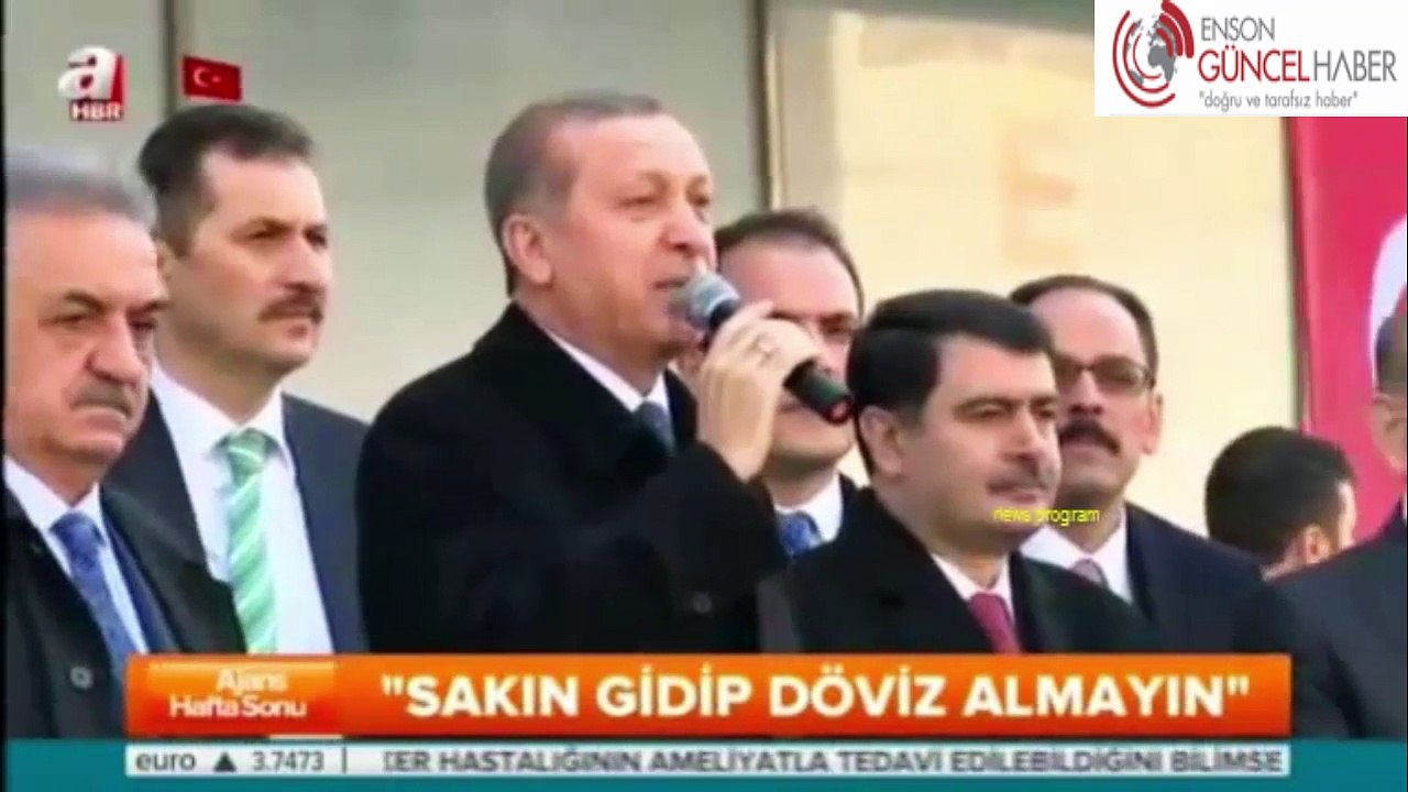 Erdoğan, CNNTürk Ekonomi editörü Emin Çapayı eleştirdi