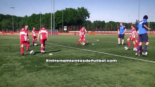 Entrenamiento de fútbol para niños de 12 años parte 1