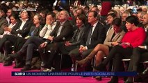 PS : hommage appuyé à François Hollande lors de la convention du parti