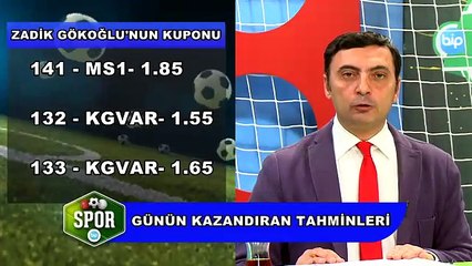 Pazar gününün iddaa tahminleri