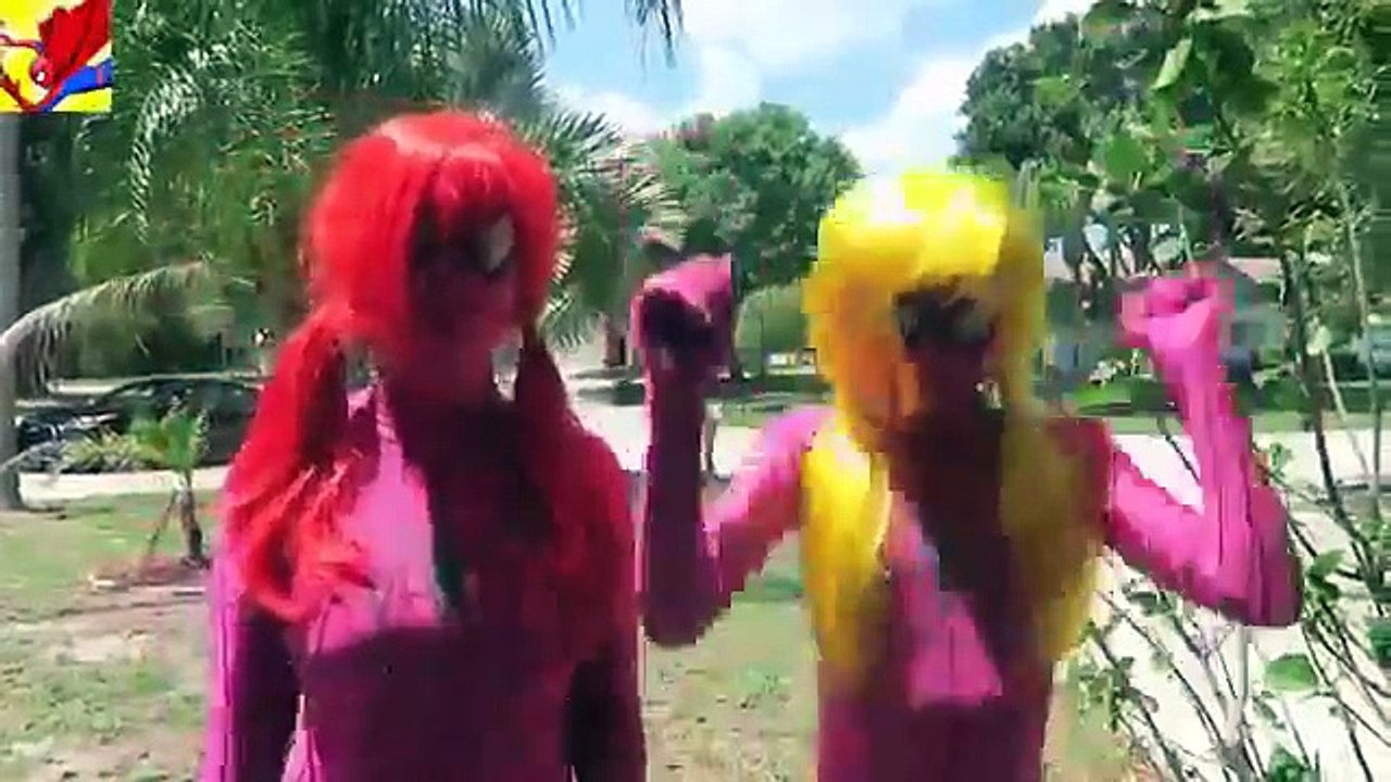 #7 - malas bebé congelado gemelos gemelos elsa spidergirl rosa cuidan niños fallan Disney Princess