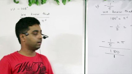 DEGREE TO RADIAN SUM NO. 6