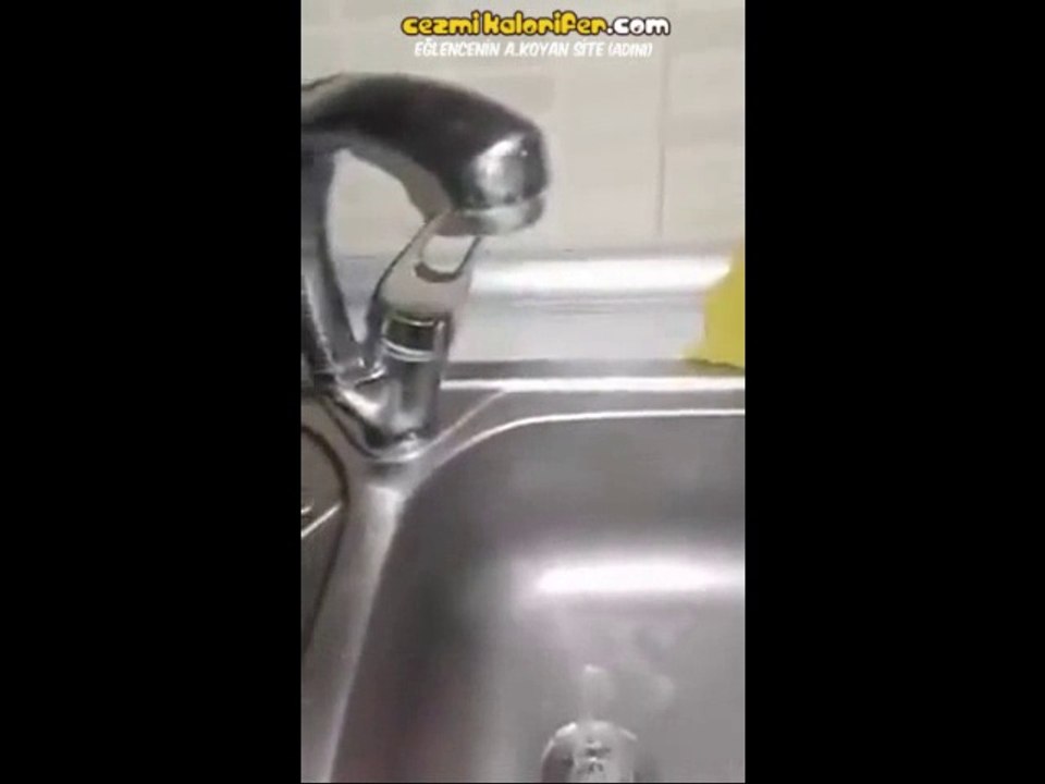 Kana Kana Su İçen Musluk